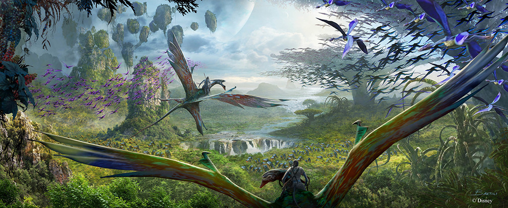 Pandora - the World of Avatar Land Concept Art, Walt Disney World Pandora - the World of Avatar Land Concept Art, Walt Disney World
